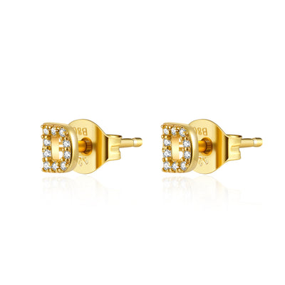 Pendientes Shine Initial (1 Unidad)