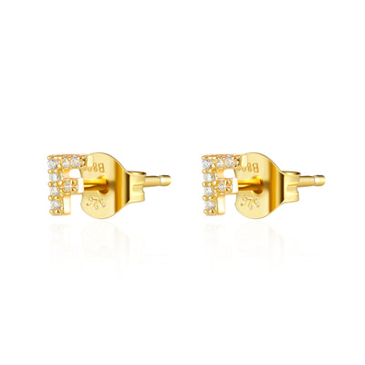 Pendientes Shine Initial (1 Unidad)