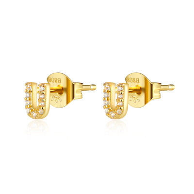 Pendientes Shine Initial (1 Unidad)