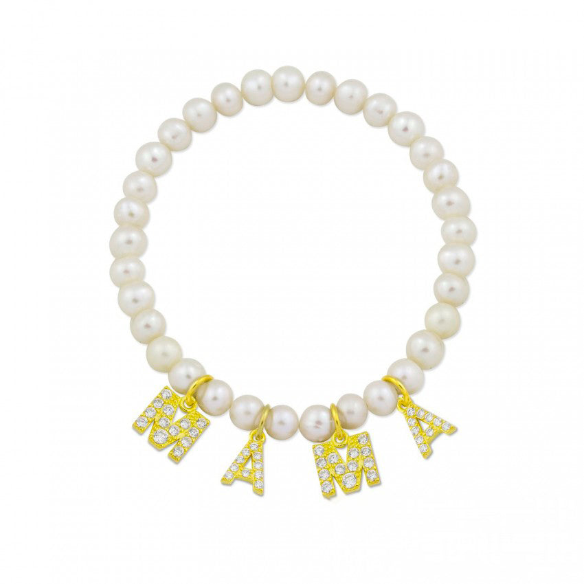 Pulsera Shine Pearl Mama