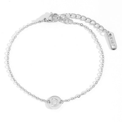 Pulsera Initial Medal Acero