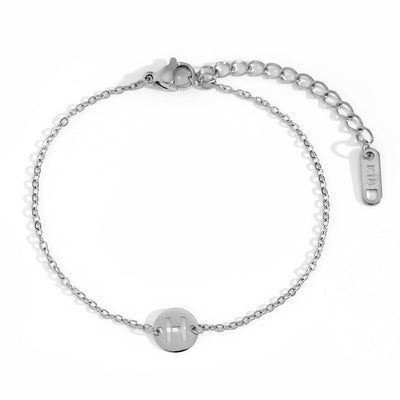 Pulsera Initial Medal Acero