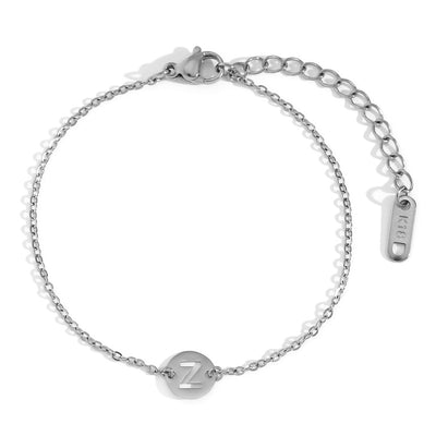 Pulsera Initial Medal Acero