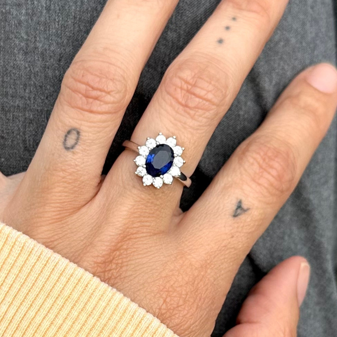 Bague Marthe Bleue