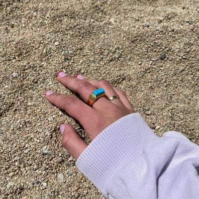 Gloria Turquoise ring