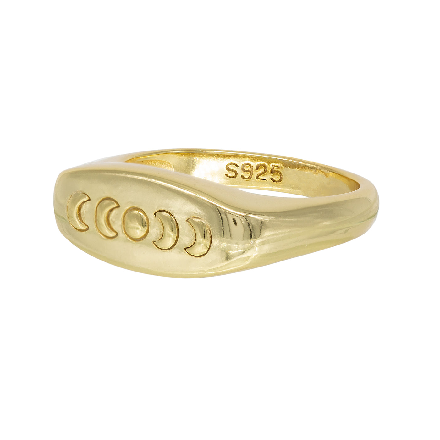 Moon Ring Gold