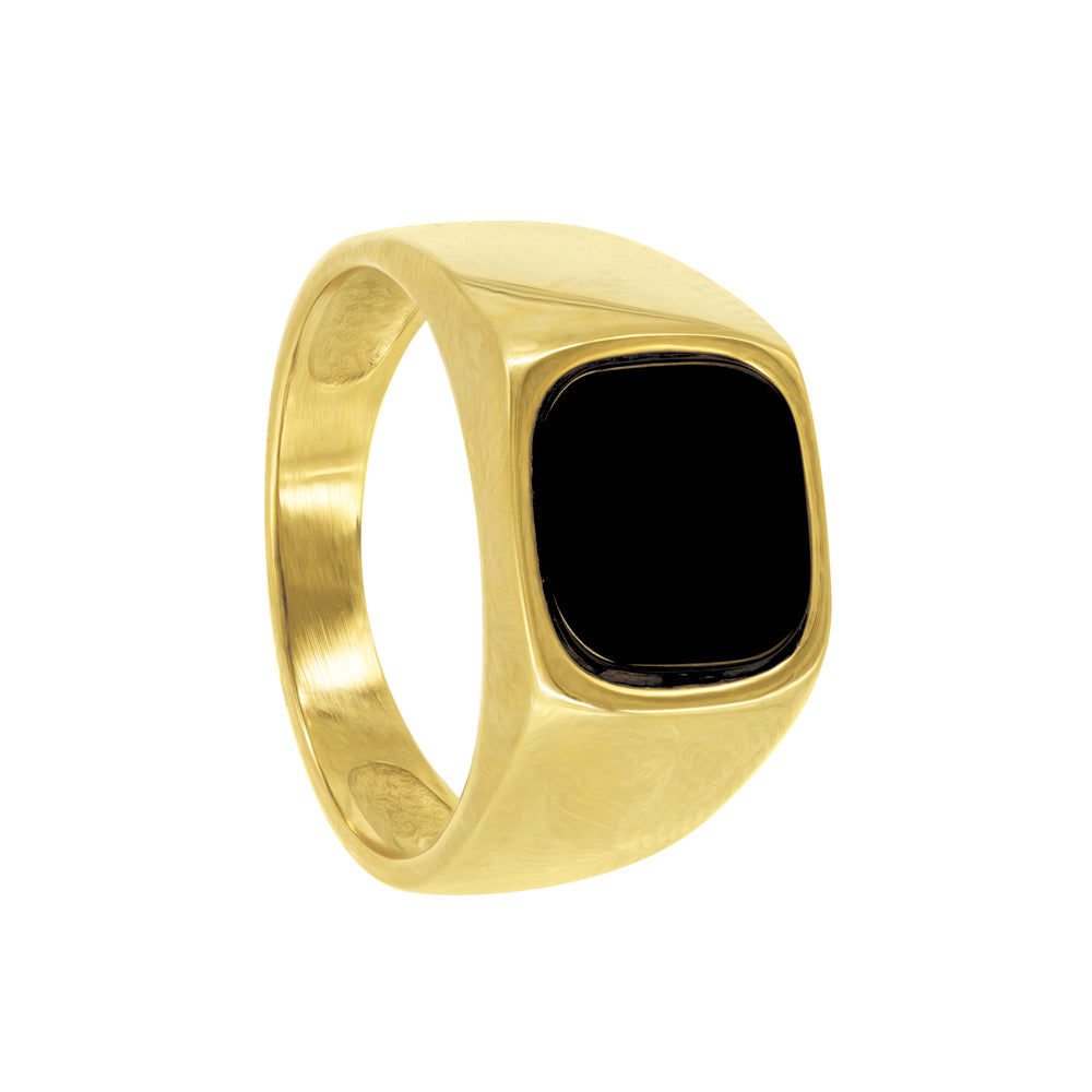 Square Onyx Ring