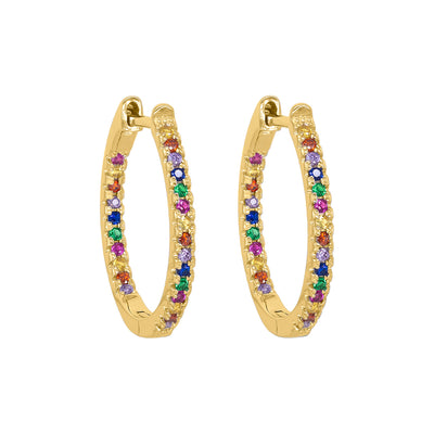 Eternity Medium Hoops