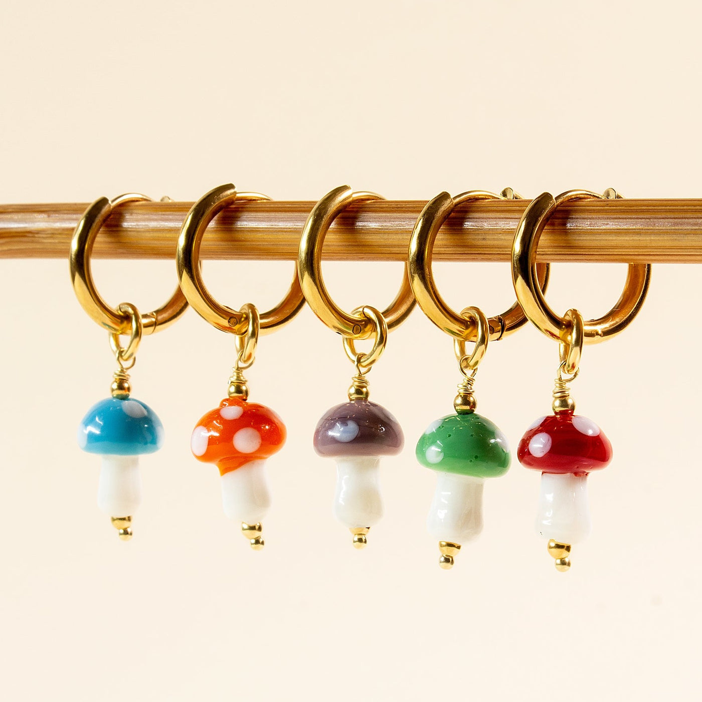 Mushroom Earrings (1 Unit)