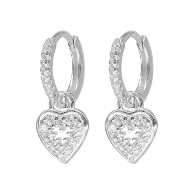 Shine Heart Earrings (1 Unit)