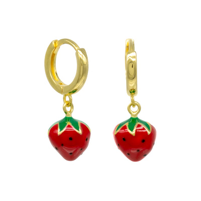 Strawberry Earrings (1 Unit)