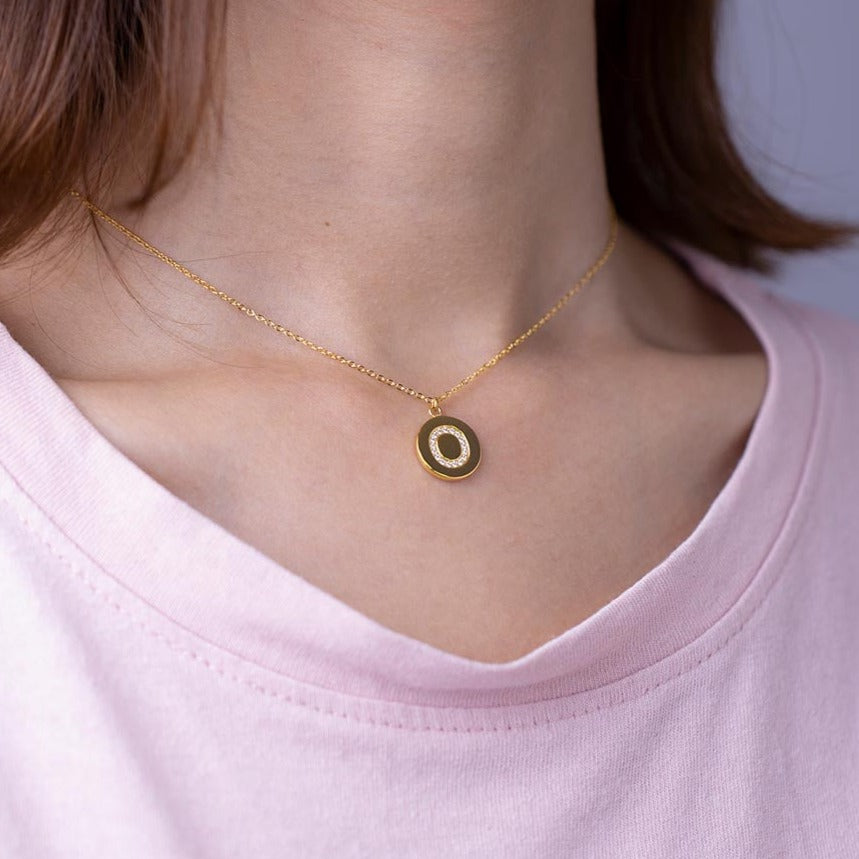 Basic Initial Necklace 