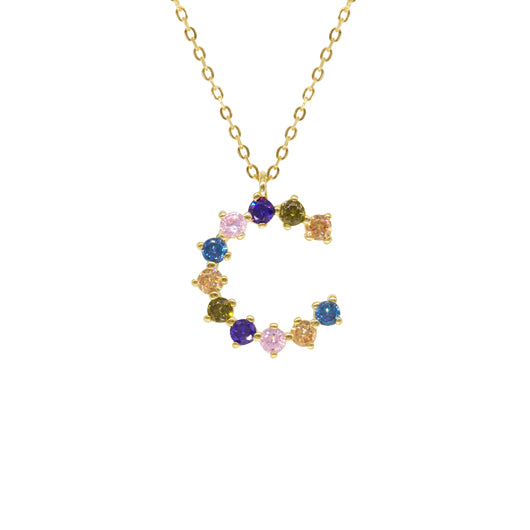 Greta Initial Gold Necklace