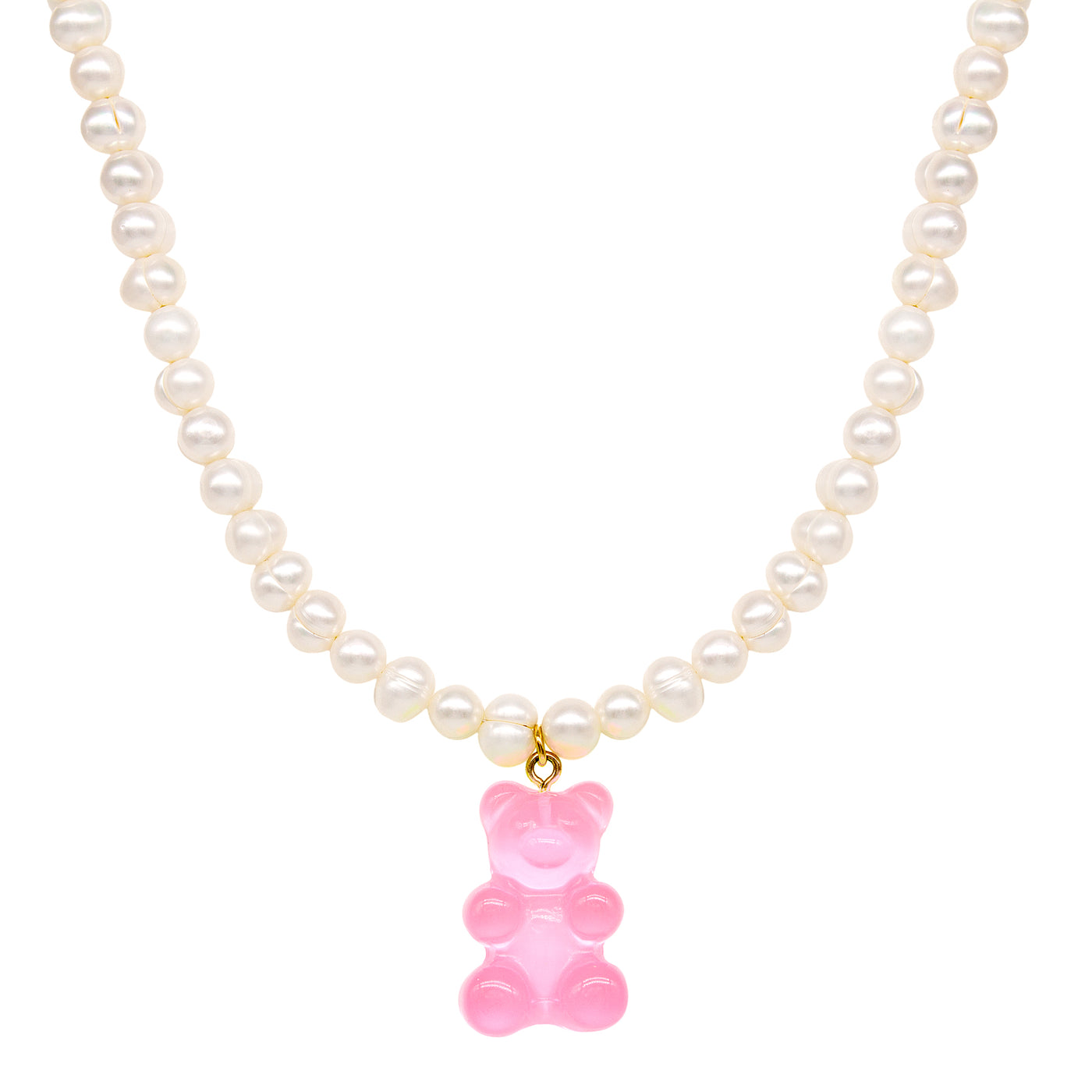 Gummy Bear Pearl Necklace