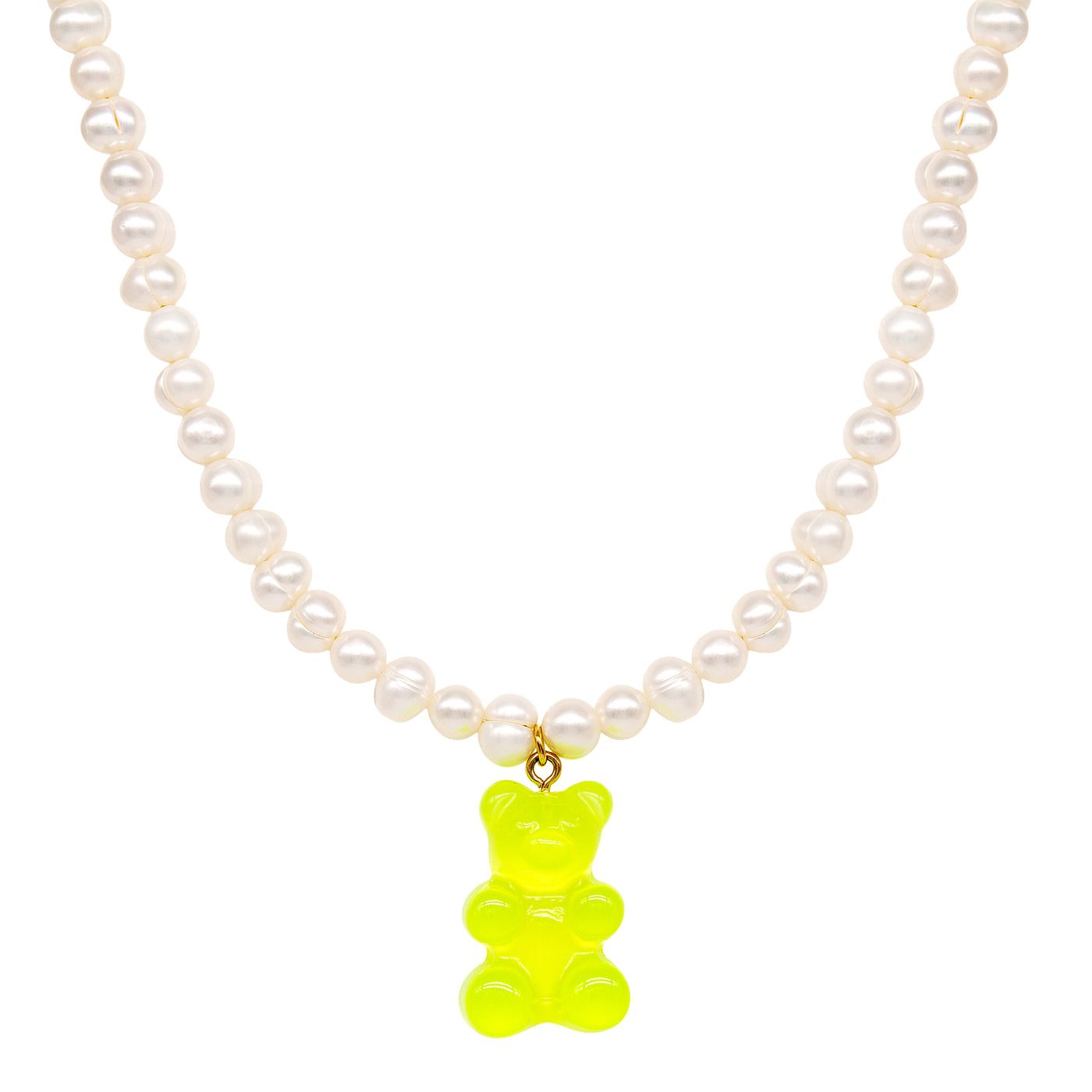 Gummy Bear Pearl Necklace