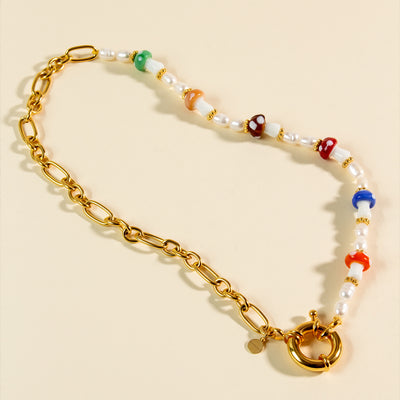 Collar Iconic Mushroom Pearl