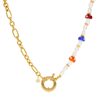 Collar Iconic Mushroom Pearl