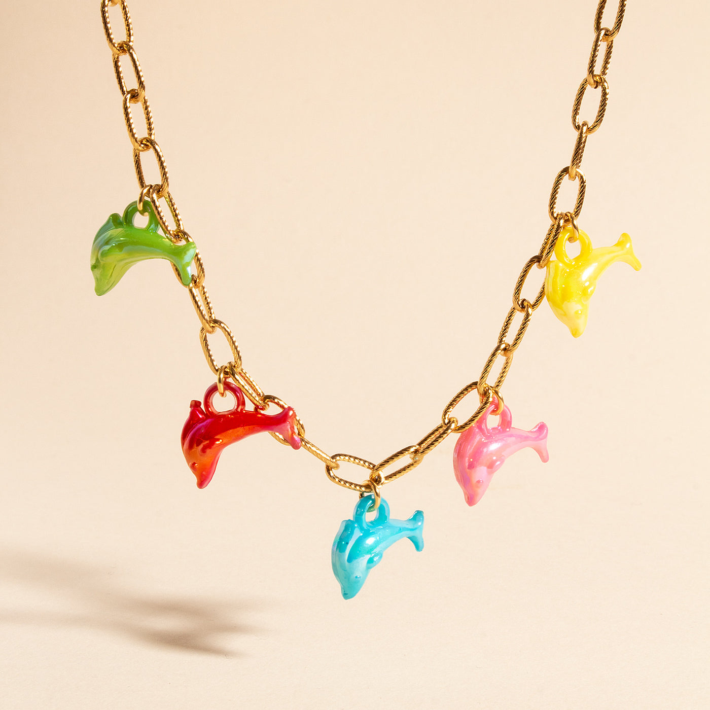 Salt Dolphin Necklace 