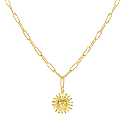 Chain Sun Necklace