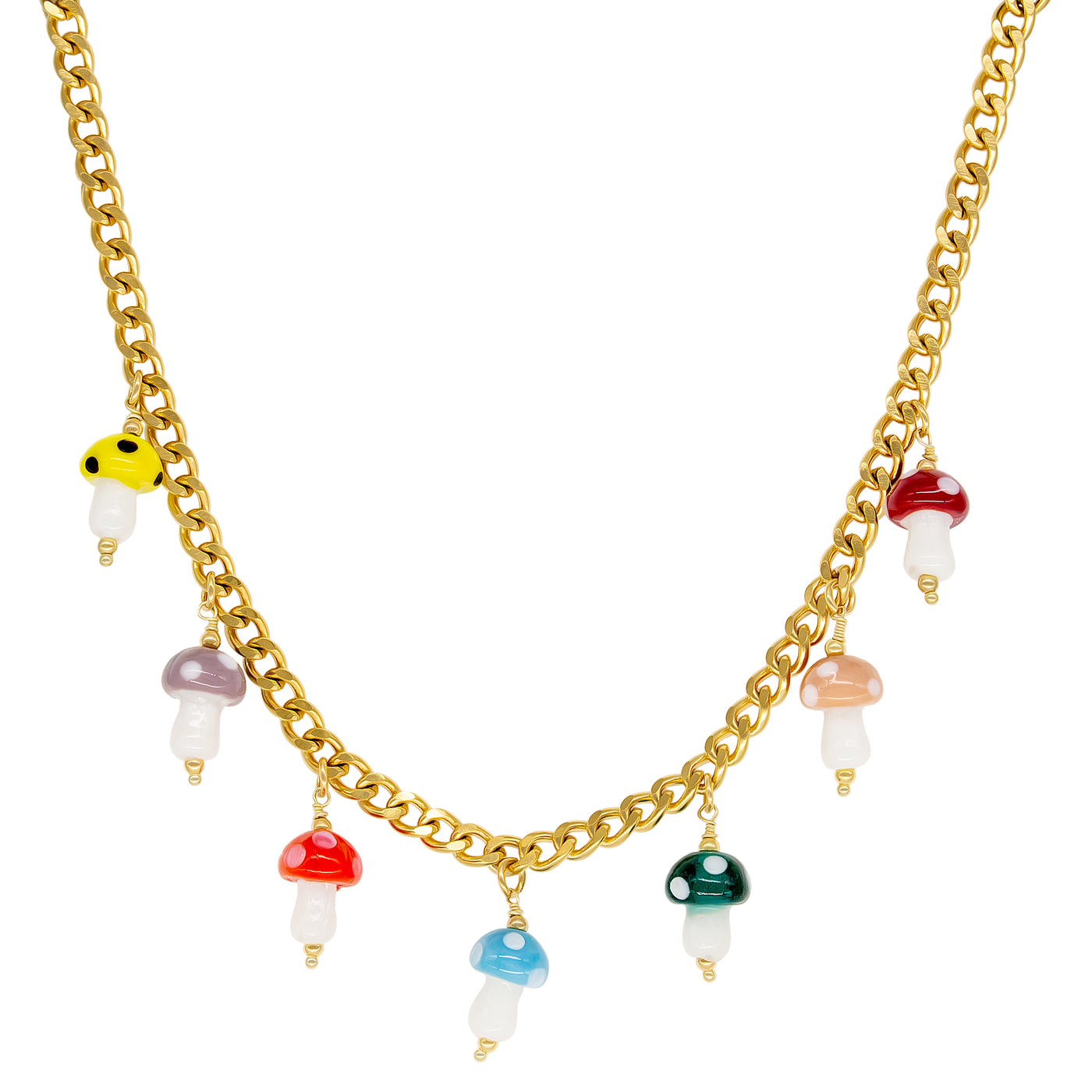 Val Mushroom Necklace