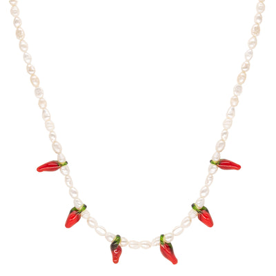 Chili Pearl Necklace