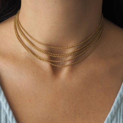 Gargantilla tipo choker Ares