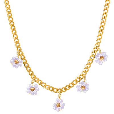 collier de fleurs