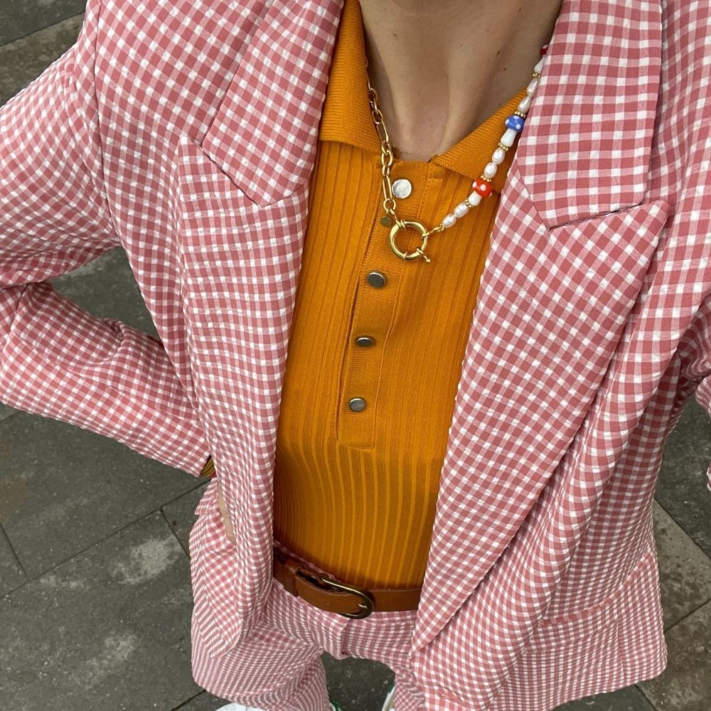 Collar Iconic Mushroom Pearl