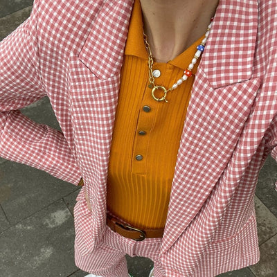 Collar Iconic Mushroom Pearl