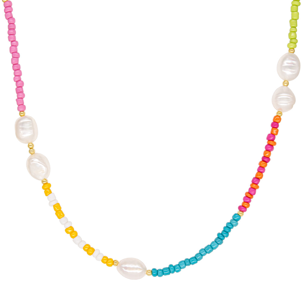 Tulum Pearl Necklace
