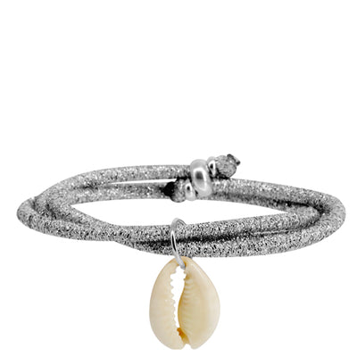 Pulsera Doble Elastic Cowry