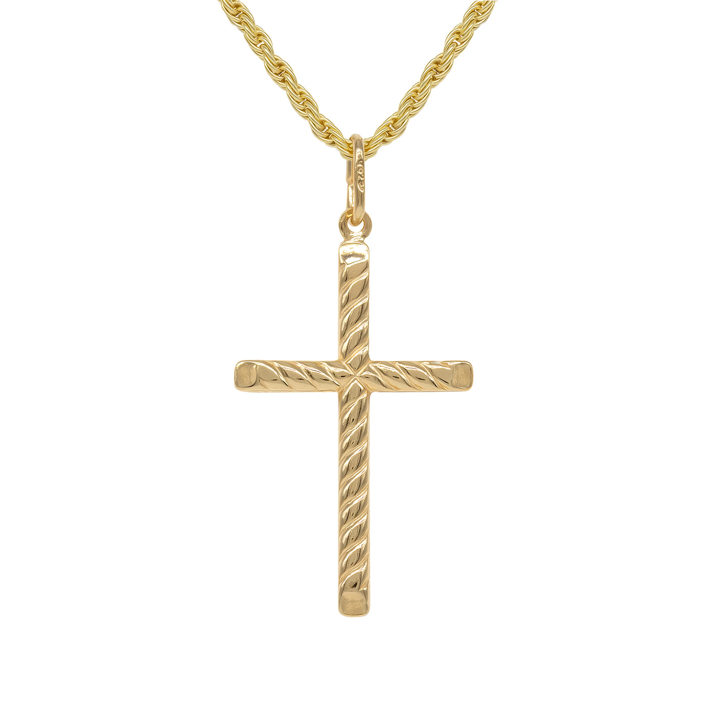 Cross Cord Pendant