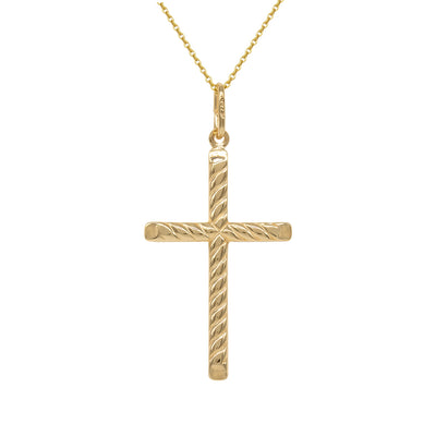 Cross Cord Pendant