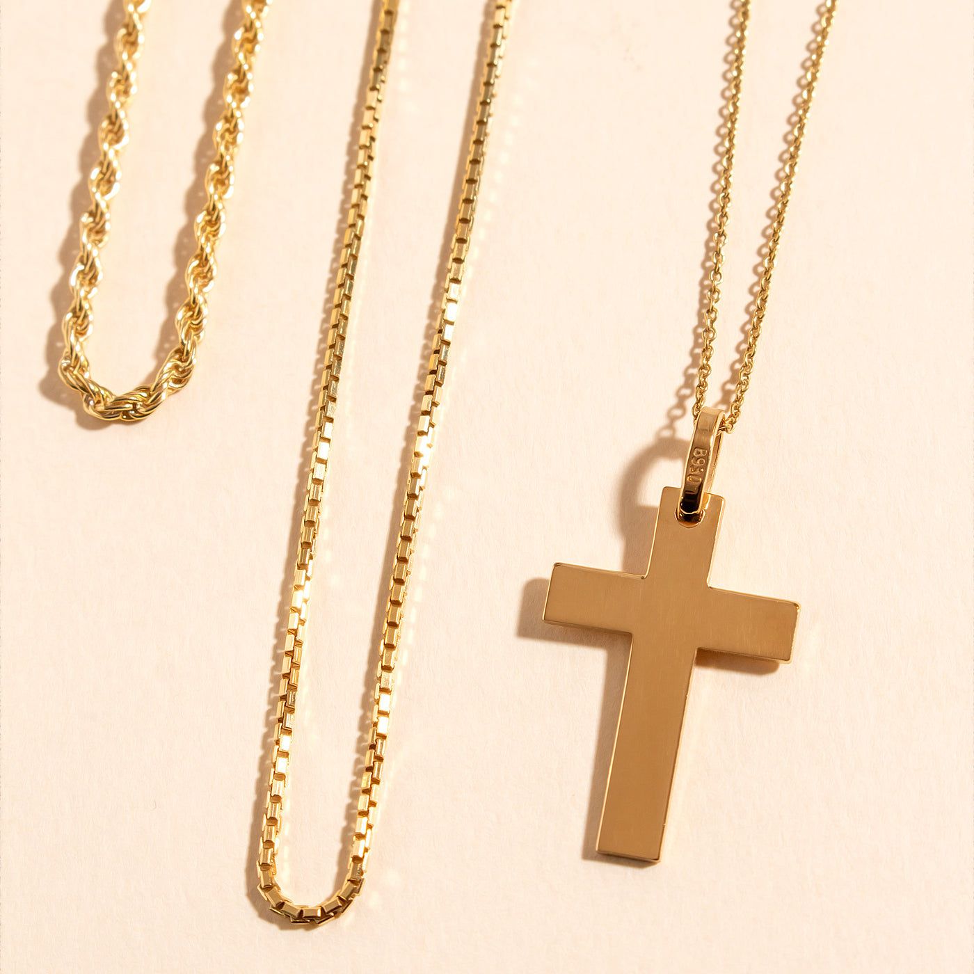 Flat Cross Pendant