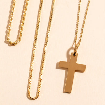 Flat Cross Pendant