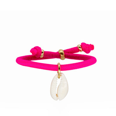 Fluorescent Cowry Bracelet