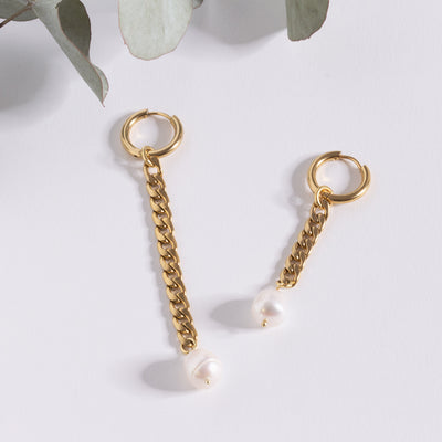 Val Pearl Hoops (1 Unit)