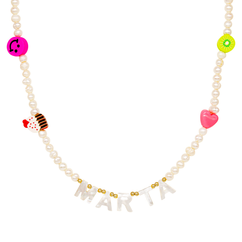 Collier de perles Fun Nacar (personnalisable)