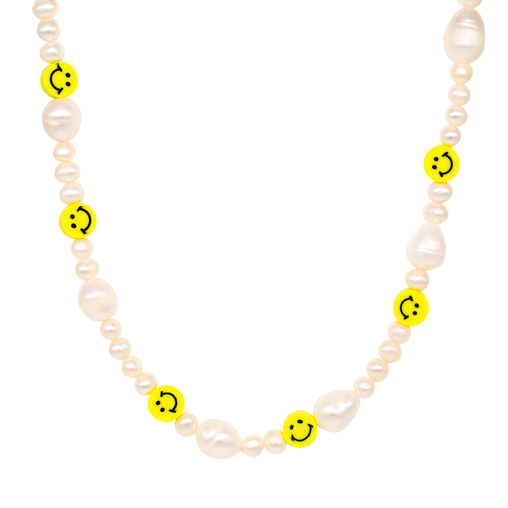 Smile Pearl Necklace 