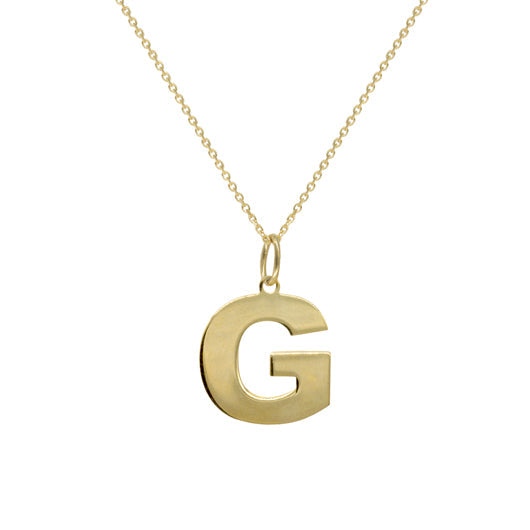 Grand Pendentif Initiale