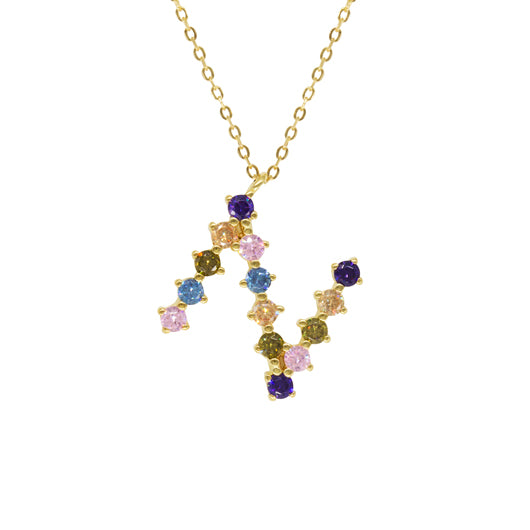 Greta Initial Gold Necklace