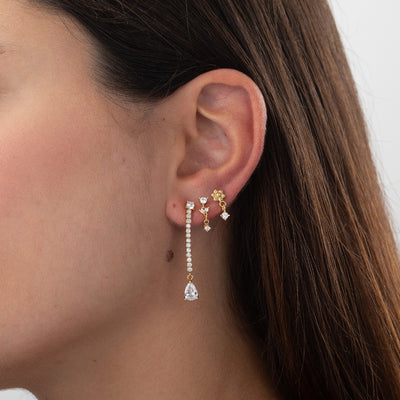 Boucles d'oreilles Marguerite