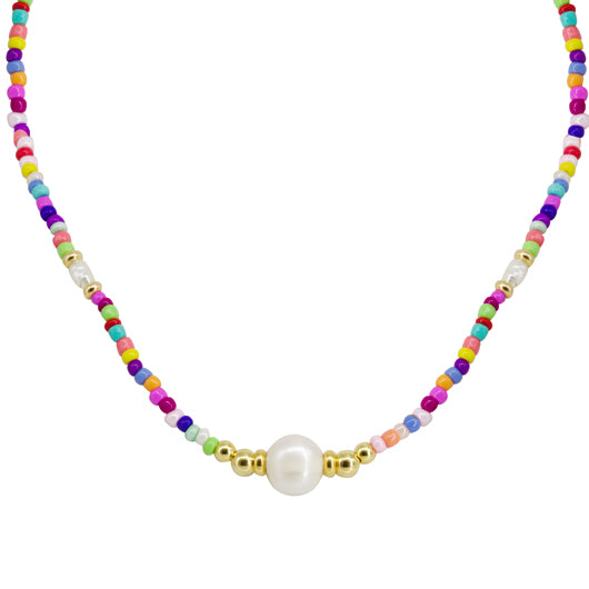 Collar Pearl Colorine