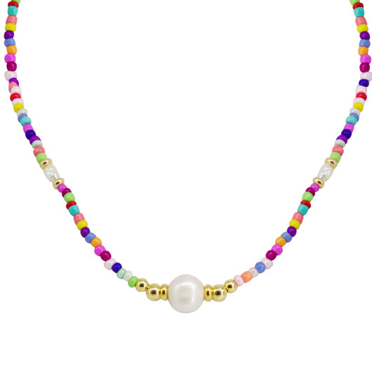 Pearl Colorine Necklace