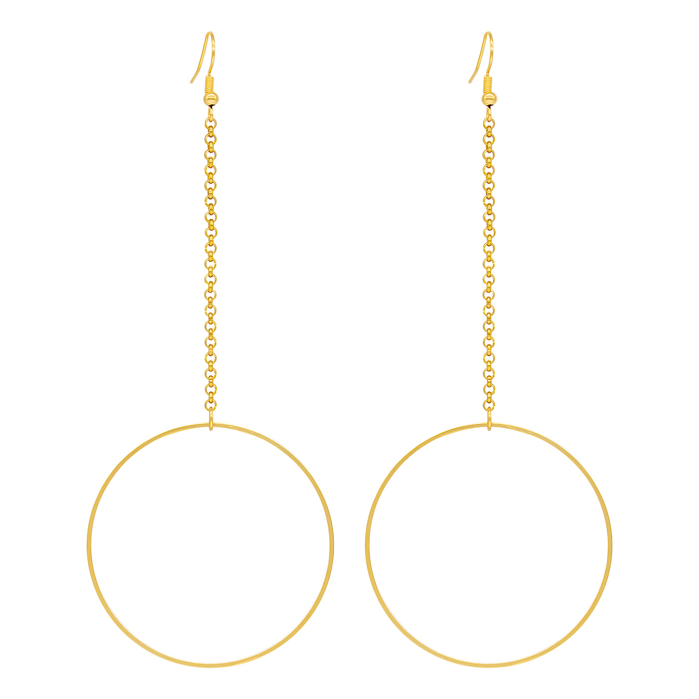 Long Big Ares Earrings