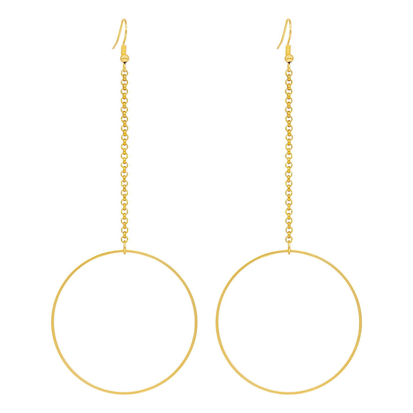 Long Big Ares Earrings