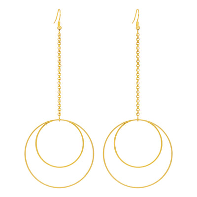 Long Double Ares Earrings