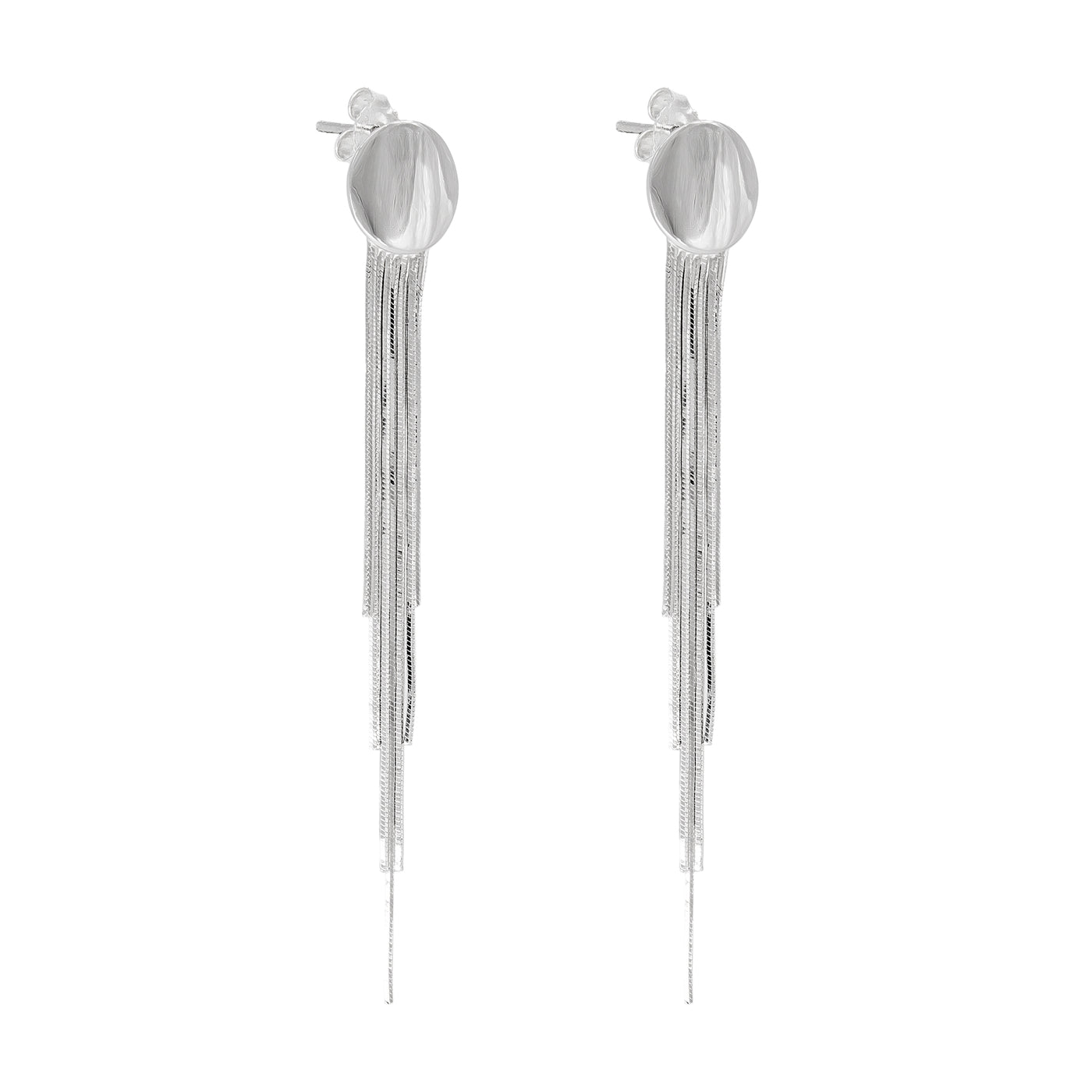 Boucles d'oreilles pois samba