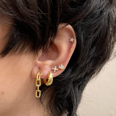 Chain earrings