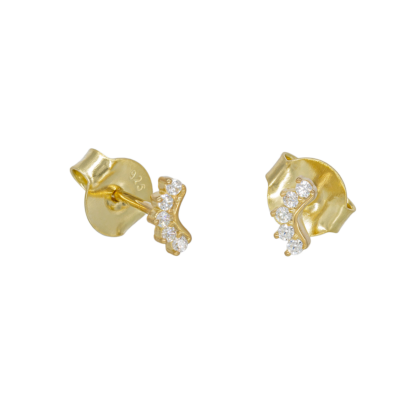 Curve Crown Earrings (1 Unit)